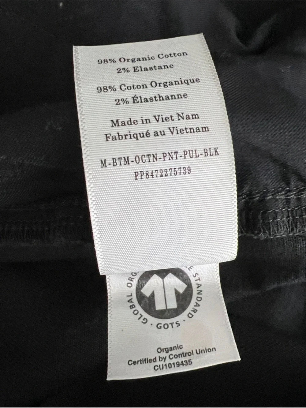 New Everlane THE EASY PANT in Black Size M